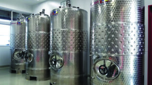 Ringo School Cidery Tanks